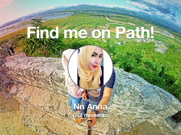 anna_selfiana's tweet photo. I've shared 372 memories with my friends on #Path - see them now at https://t.co/YXFiVAbClt! #thepersonalnetwork https://t.co/wk2e0eYzLx
