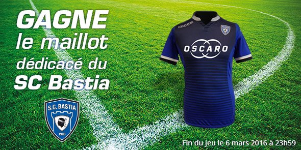RT &amp; Follow <a href="/TeamOscaro/">Team Oscaro</a> pour gagner le maillot dédicacé de François Modesto du <a href="/SCBastia/">SC Bastia</a> #concours #Ligue1