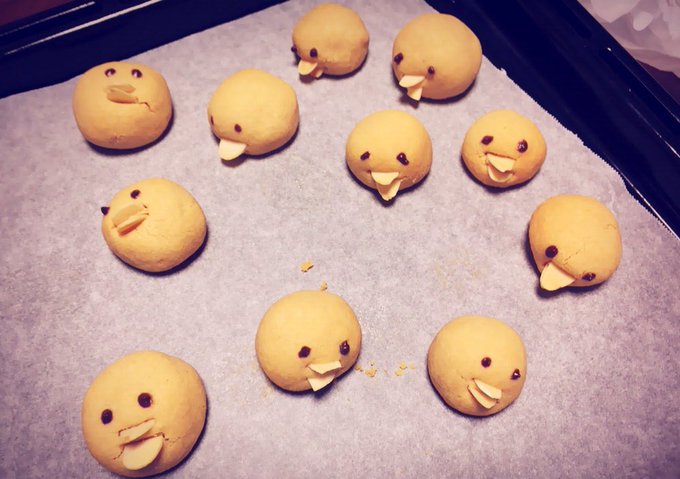 食べちゃいたいほどかわいいし簡単でうまい きな粉で作るサクうまヒナ鳥のスノーボール ひな粉 ひなこ ネトメシ カラパイア