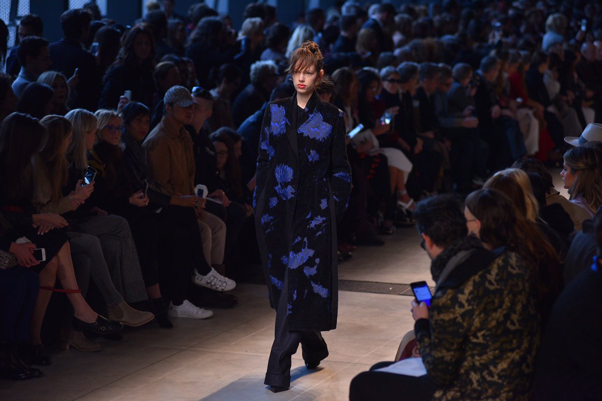 saks's tweet photo. Ennio Capasa presents his romantic wave for @CoSTUMENATIONAL #SaksAtTheShows #MFW: https://t.co/uqlkf8KBRy https://t.co/yCXdLKDYHA