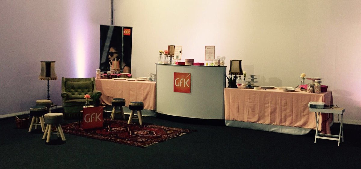 AnPalmans's tweet photo. Febelmar congress made cosy by GfK #GfK #Febelmar #sweet https://t.co/5be8wbmcww