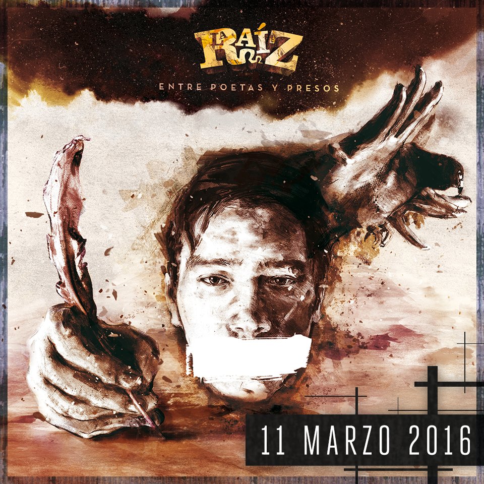 laraizband's tweet photo. El 11 de marzo #Entrepoetasypresos estará disponible en descarga y en todas las plataformas
https://t.co/48L7HXxKhx https://t.co/EIQux7lVRg