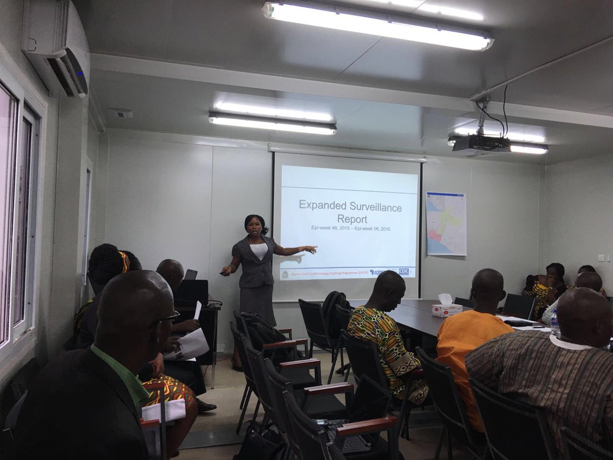 LiberiaFETP's tweet photo. .@PHPractice complimenting the presentations being delivered by Cohort 2. @EmoryRollins @AFENETAfrica @CDCGlobal https://t.co/9kWGsRymXq
