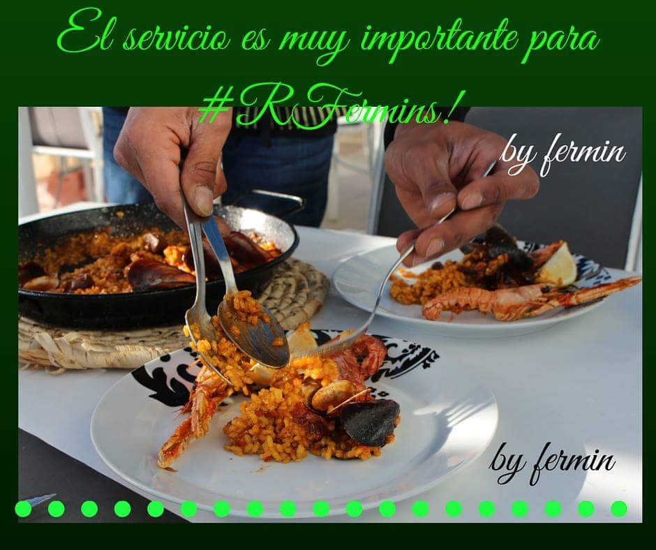 RFermins's tweet photo. Bon dia Amics!
Sempre parlem dels menjar Des #RFermins de #Cubelles considerem que el servei també és molt important https://t.co/gQWvLTaIF5