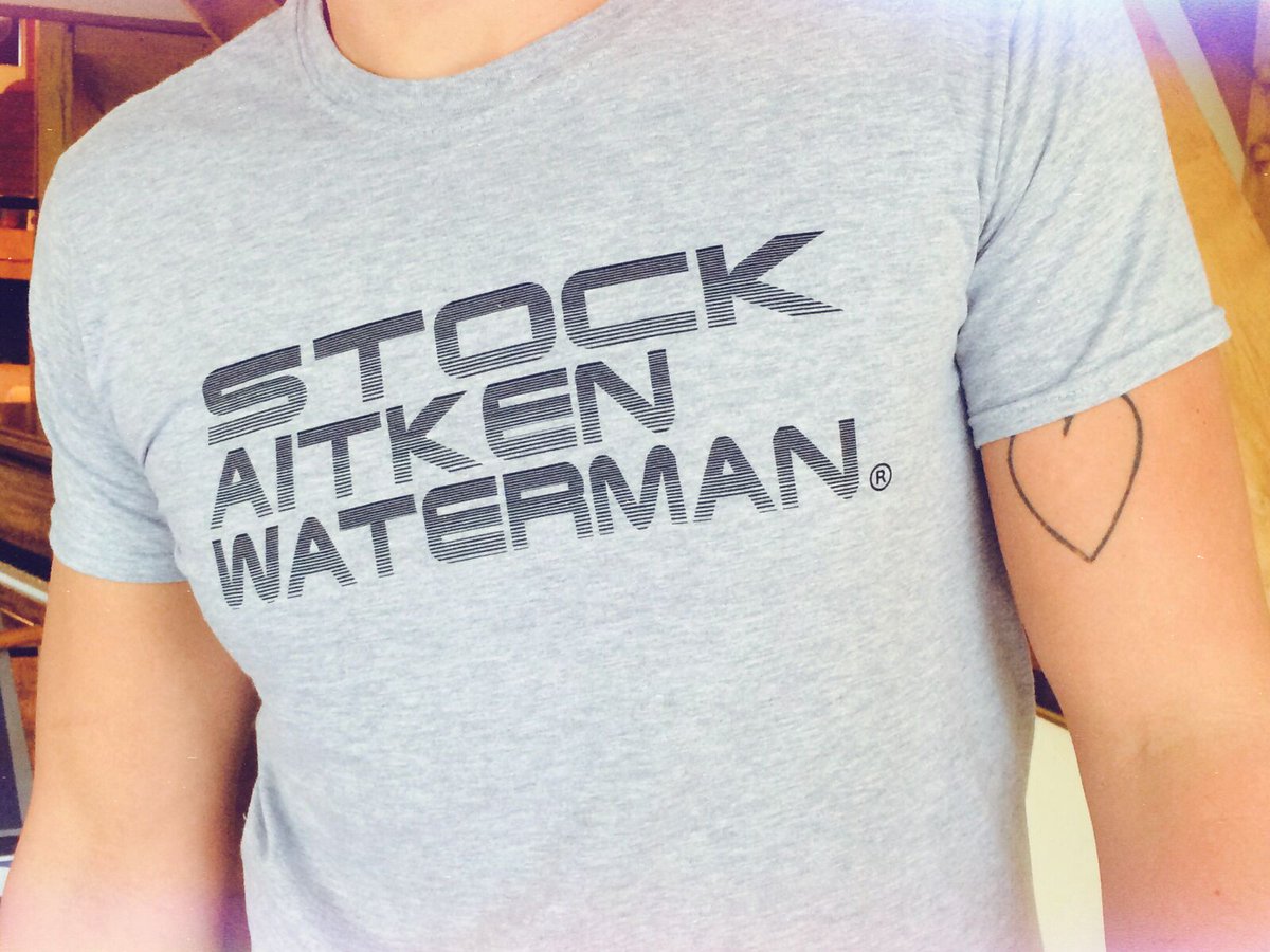 WhistlingJim's tweet photo. We stock the only official #STOCKAITKENWATERMAN merchandise! Head over to https://t.co/kYhy7VcmO0 to shop! #Retro https://t.co/SUJW8ZMril