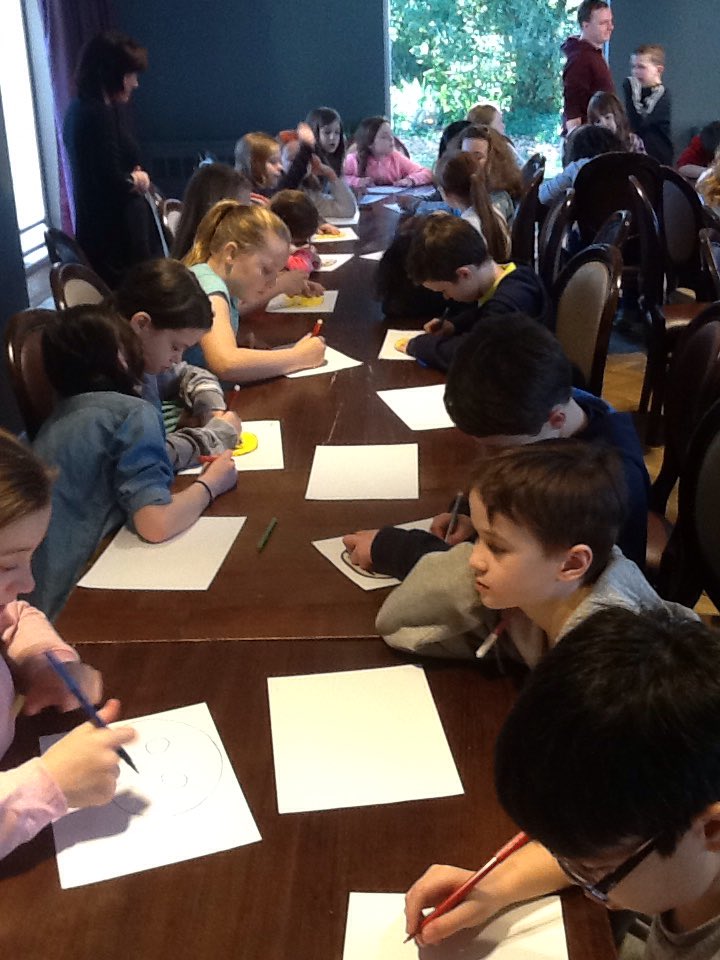 All hard at work being creative!!