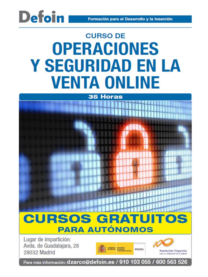 DefoinEspana's tweet photo. Cursos GRATIS #Autonomos Madrid info@defoin.es #PlazasLimitadas #Marzo2016 https://t.co/AYhfPbDmLE