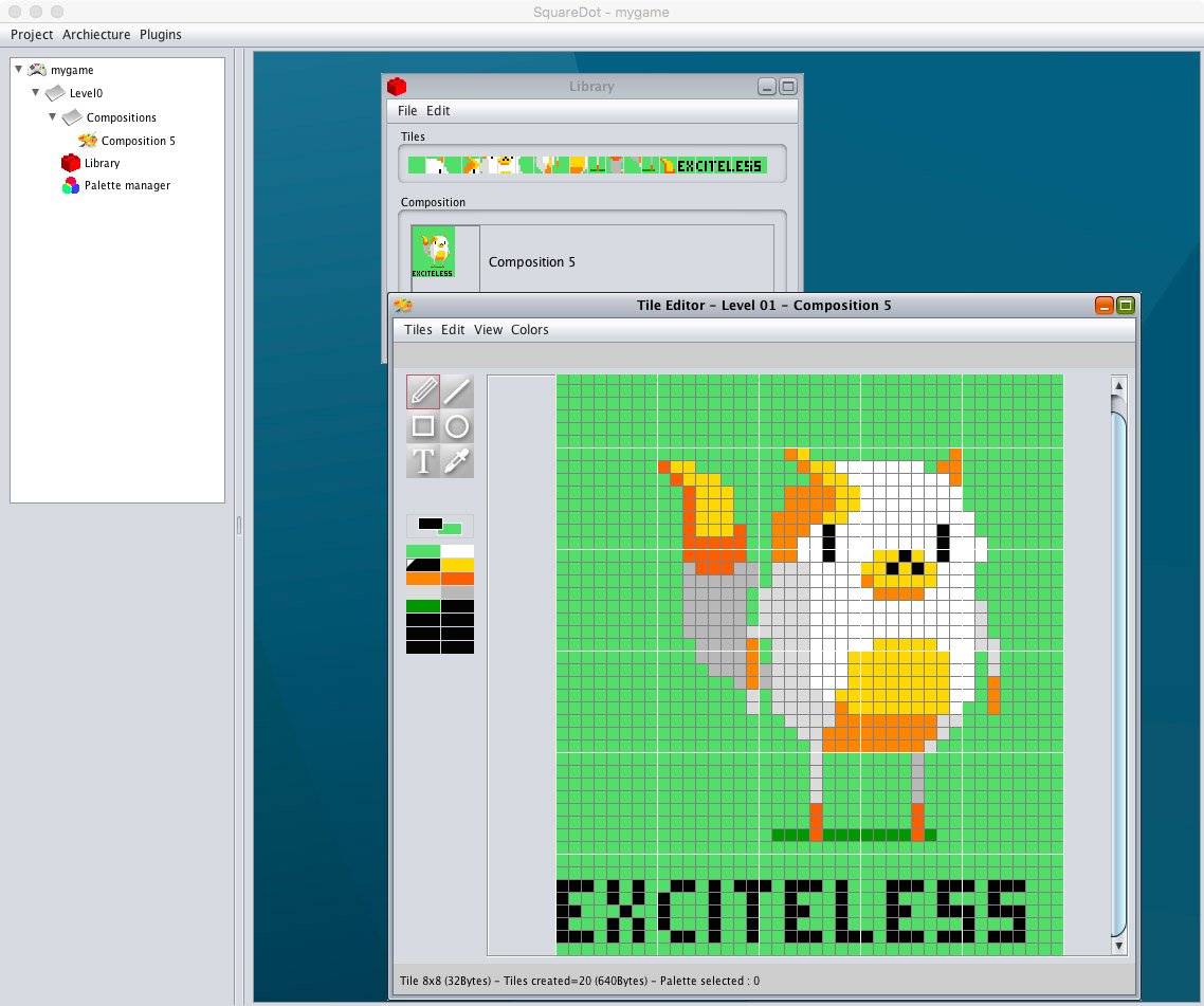 PEAssembler's tweet photo. SquareDot ! inspired by @Exciteless today ;) https://t.co/EICSQdgc51