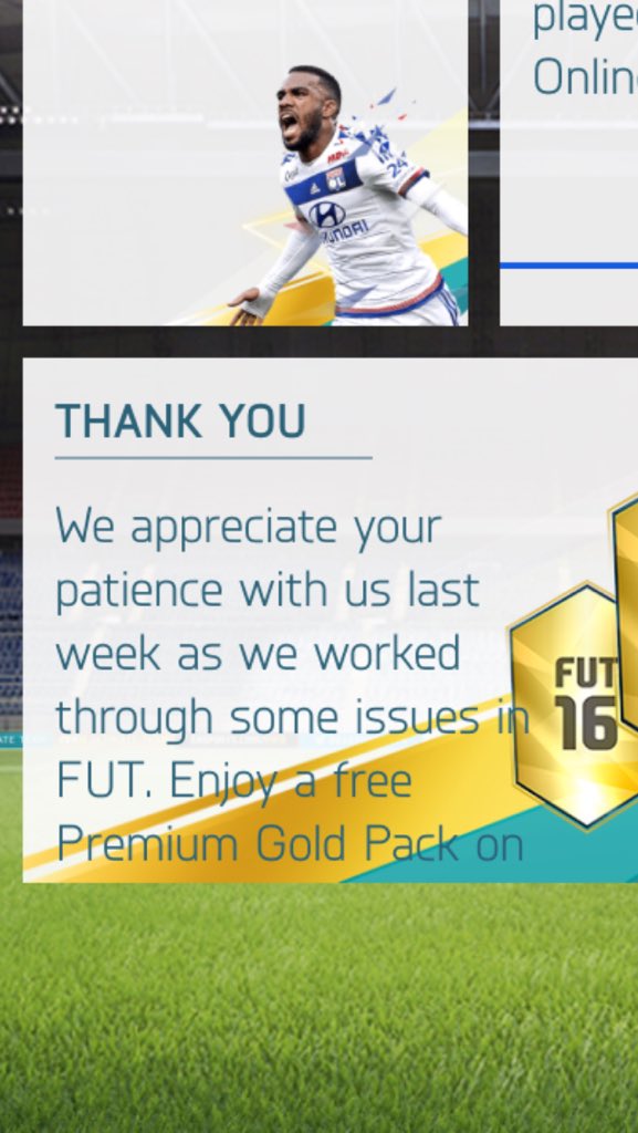 I didn't get one 😂 @EASPORTSFIFA