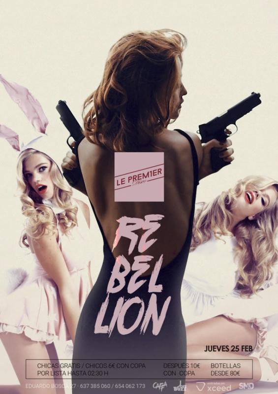 listaslepremier's tweet photo. ESTE JUEVES "REBELLION" EN PREMIER

☆LISTAS Y VIPS 647535238

☆CHICAS GRATIS
☆CHICOS 6€ https://t.co/OhsPjsD4TM