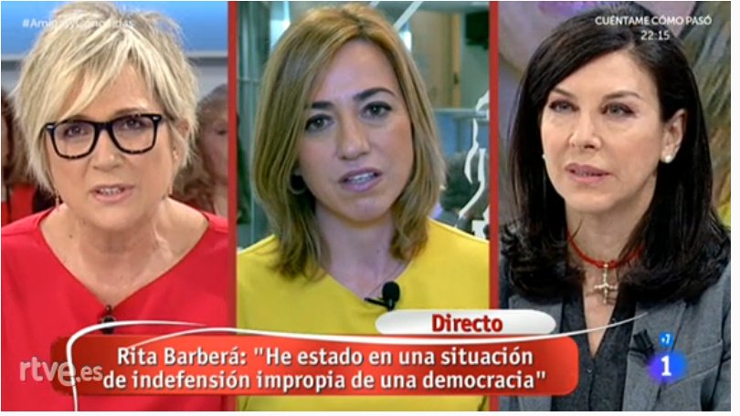 Amigas y Conocidas (@ayc_tve) on Twitter photo #EnDirecto <a href="/carmechacon/">Carme Chacon</a>: "los ciudadanos han dicho cambio y han dicho entiéndase" rtve.es/directo/la-1/ #EnDirecto <a href="/carmechacon/">Carme Chacon</a>: "los ciudadanos han dicho cambio y han dicho entiéndase" rtve.es/directo/la-1/