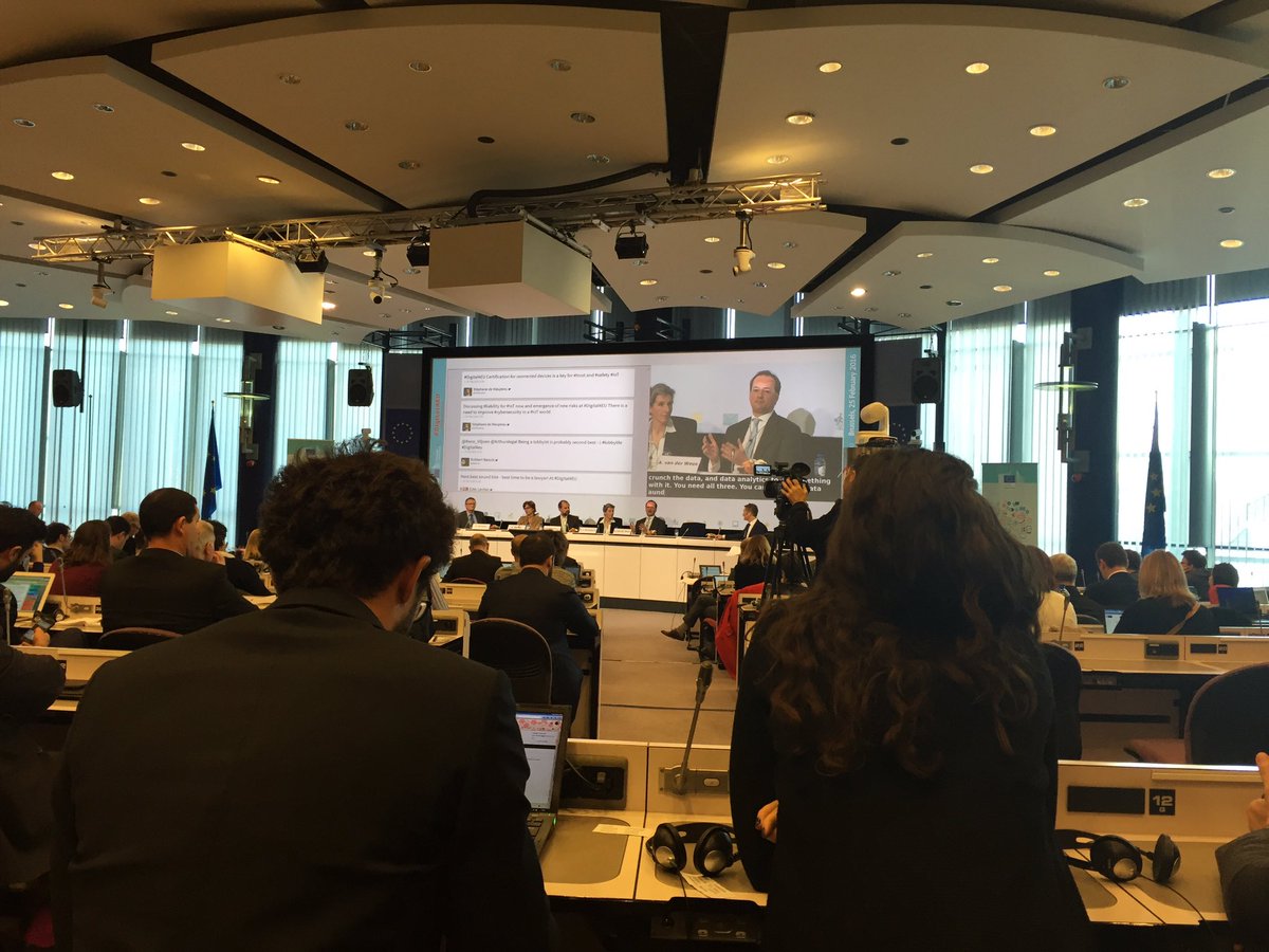 Today at #Digital4Eu "best time to be a lawyer!" discussing legal aspects of #IoT