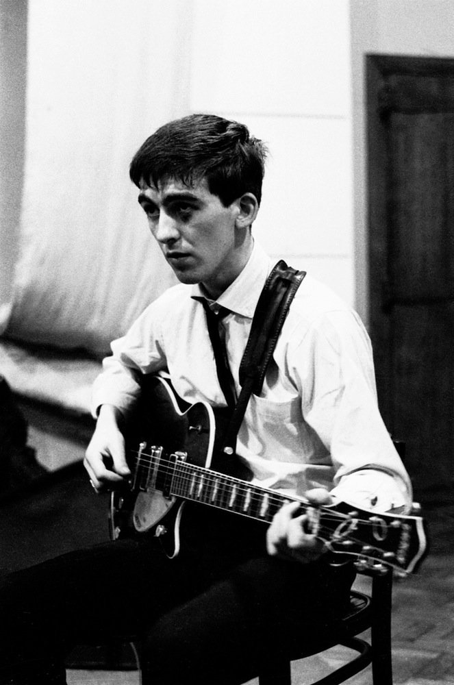thebeatles's tweet photo. Happy Birthday, George. https://t.co/8E8uMOfSm8