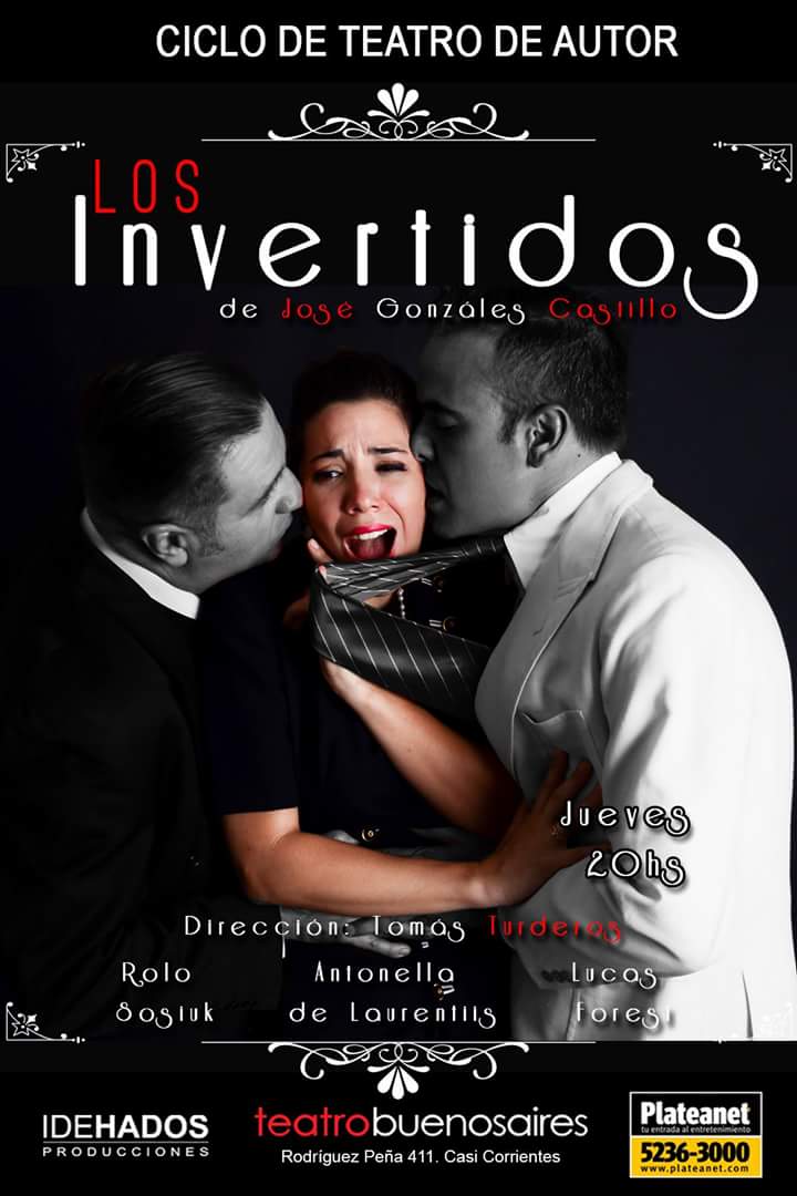 3 de marzo estreno de los Invertidos.No dejes de verla <a href="/IDEHADOS/">IDEHADOS</a> <a href="/ARIELGANGEMI/">ARIEL GANGEMI</a> <a href="/ButacaTeatral/">ButacaTeatral</a> <a href="/natucociuffo/">natalia cociuffo</a>