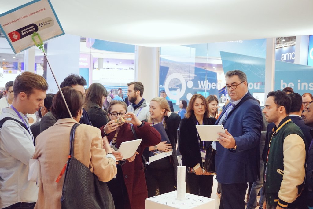 barcelona_cat's tweet image. Les visites organitzades per @barcelonactiva contribueixen a fer arribar la tecnologia a tothom. #technology4all