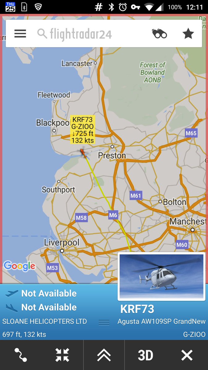 CivMilAir's tweet photo. OTT Warton. Royal / VVIP flight... 
Sloane #GZIOO on a Kittyhawk callsign KRF73 
https://t.co/Q5UgI1FmhT https://t.co/IGLxfVWUGg
