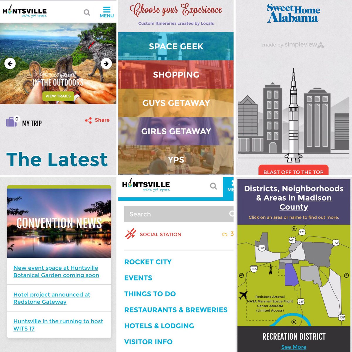 Thank you everyone who helped launch the new Huntsville.org today! Check it out &amp; tell us what you think!