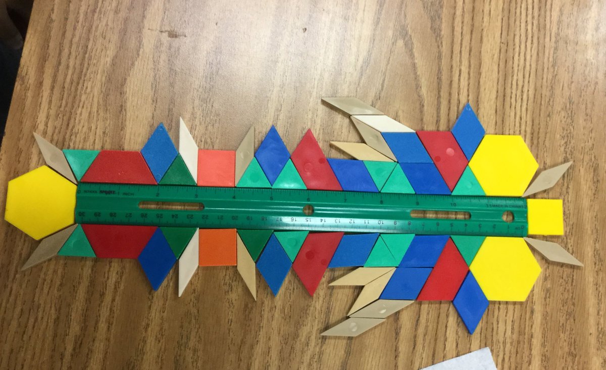 JamieJpenick's tweet photo. 2nd graders loving symmetry! #penickPWE https://t.co/F8GBa7WA3s