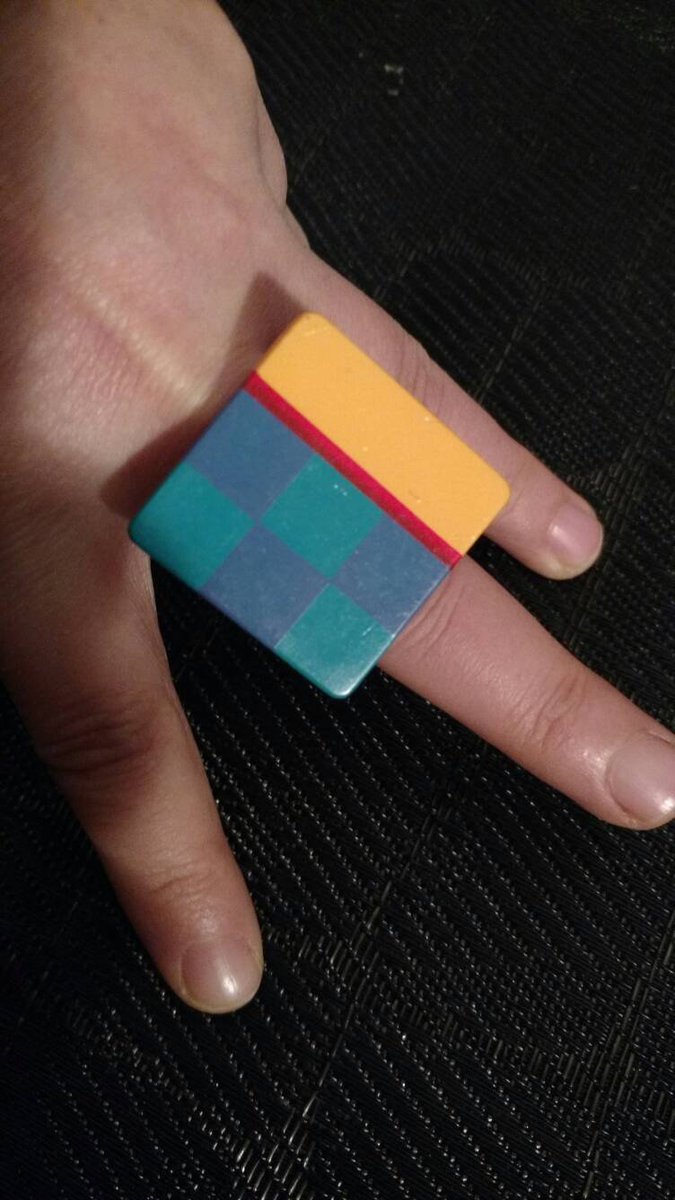 shoptracyburton's tweet image. Square ring// colorful ring// upcycled ring// one of a kind// gift for … etsy.com/listing/268681… #Etsy #ColorfulRing
