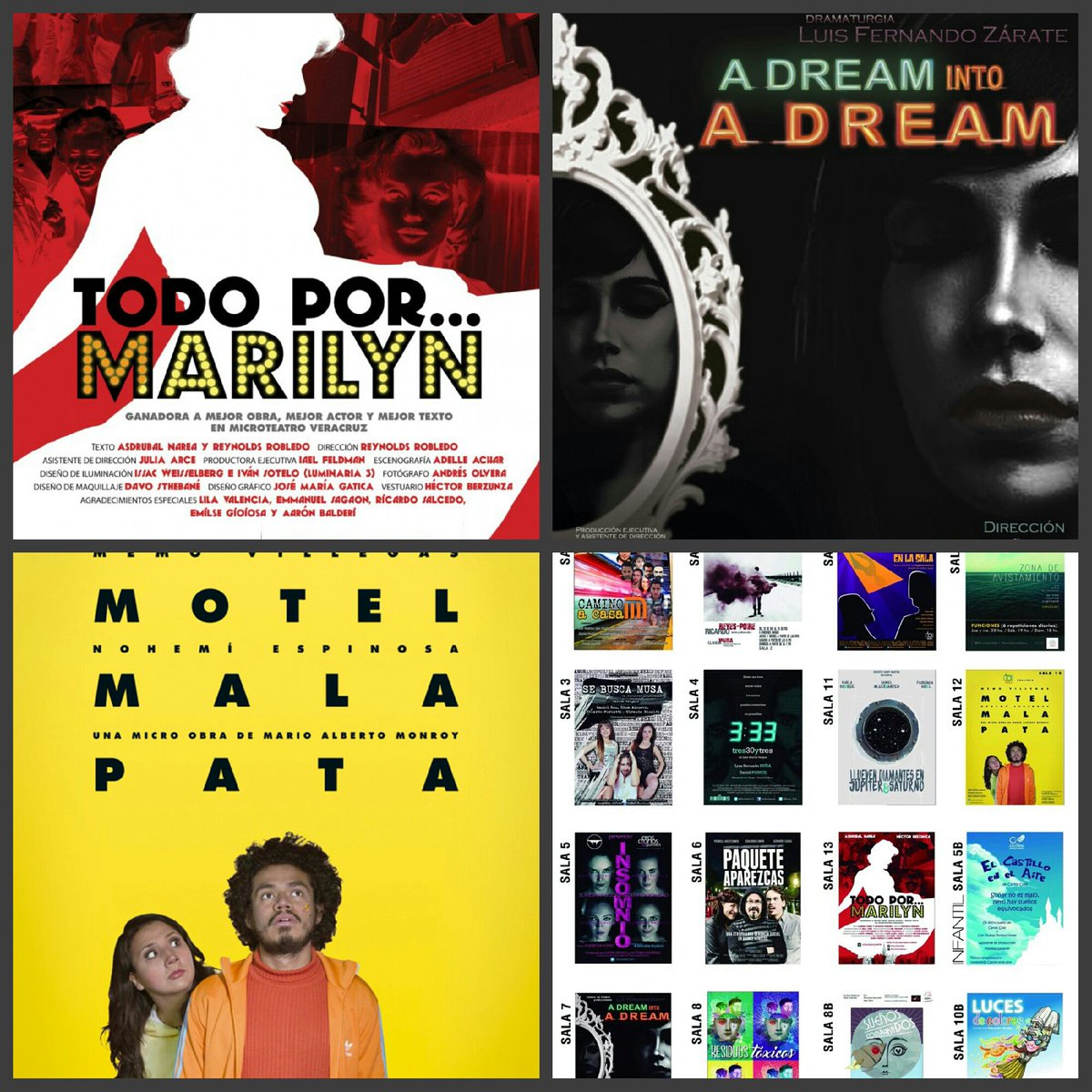 vuelta_detuerca's tweet photo. Recomendaciones @TodoXMarilynMTM @MotelMalaPata #ADreamIntoADream en @MicroTeatroMex hoy a partir de las 8pm https://t.co/LB2vIAGGzl