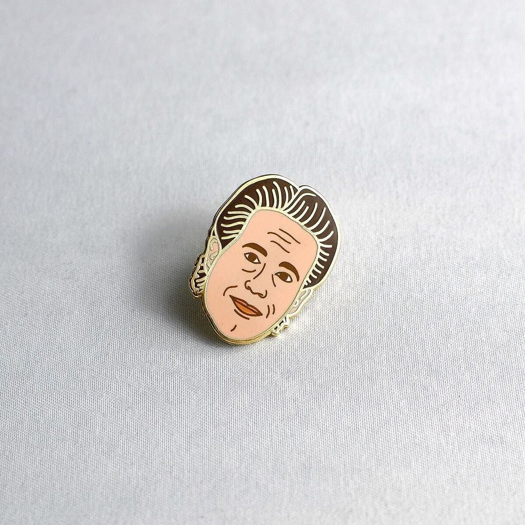 pintoneco's tweet photo. The man himself. 
#seinfeld pins up on the site. Link in the bio!

#jerryseinfeld #lapelpin #pintone #pintoneco #pi… https://t.co/DGE333M8OG