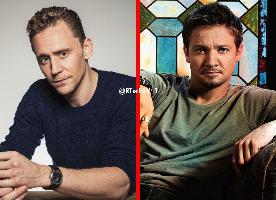 RTorFAV_1's tweet image. REQUESTED
RT for Tom Hiddleston 
LIKE for Jeremy Renner