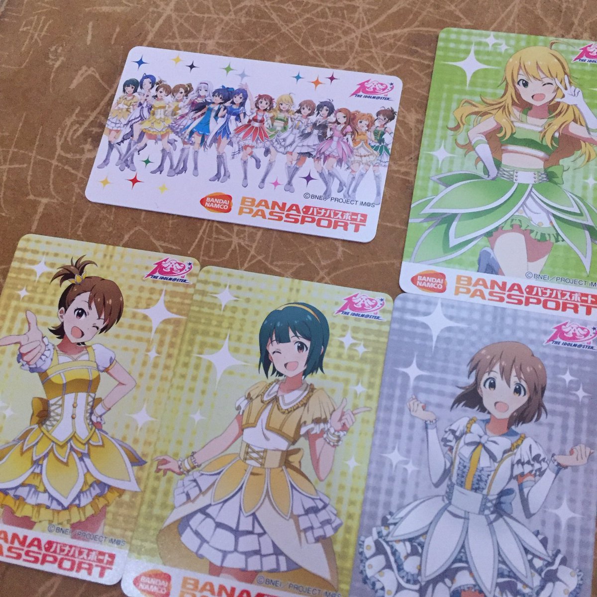 本日よりナムコのお店で販売開始、アイドルマスター10周年記念バナ