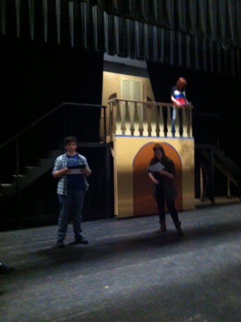 Nashoba_Theatre's tweet photo. #Performance class (#Acting3) working on a #MacBeth #rehearsal for their show in March! https://t.co/uMJBCmvpTW