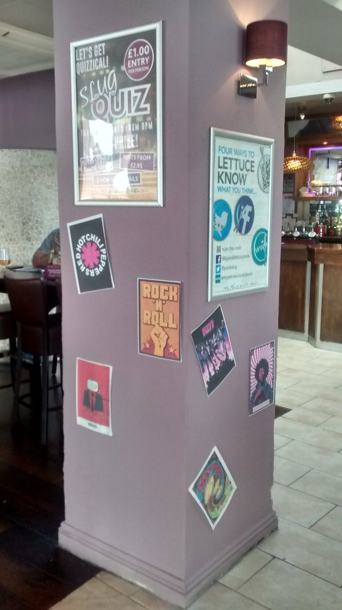 slugpoole's tweet photo. We're getting ready for our Rock and Roll themed Weekend!! #SLWeekender #RockAndRoll #Party #TwoForOneCocktails https://t.co/Bwke5F2DDd