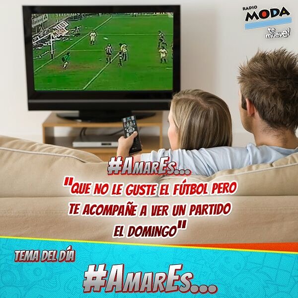 Tema del día #AmarEs
¿Sabes lo que es realmente amar y todo lo que se puede hacer por amor? @ModaFM <a href="/renzowinder/">Renzo Winder</a>