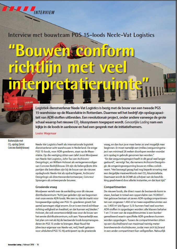ConcrexBV's tweet photo. Interview #Concrex over nieuwe #PGS15 DC @NeeleVat in nieuwe #gevaarlijkelading @gevaargoed https://t.co/SfthUpusYb https://t.co/5OvRL29BiZ
