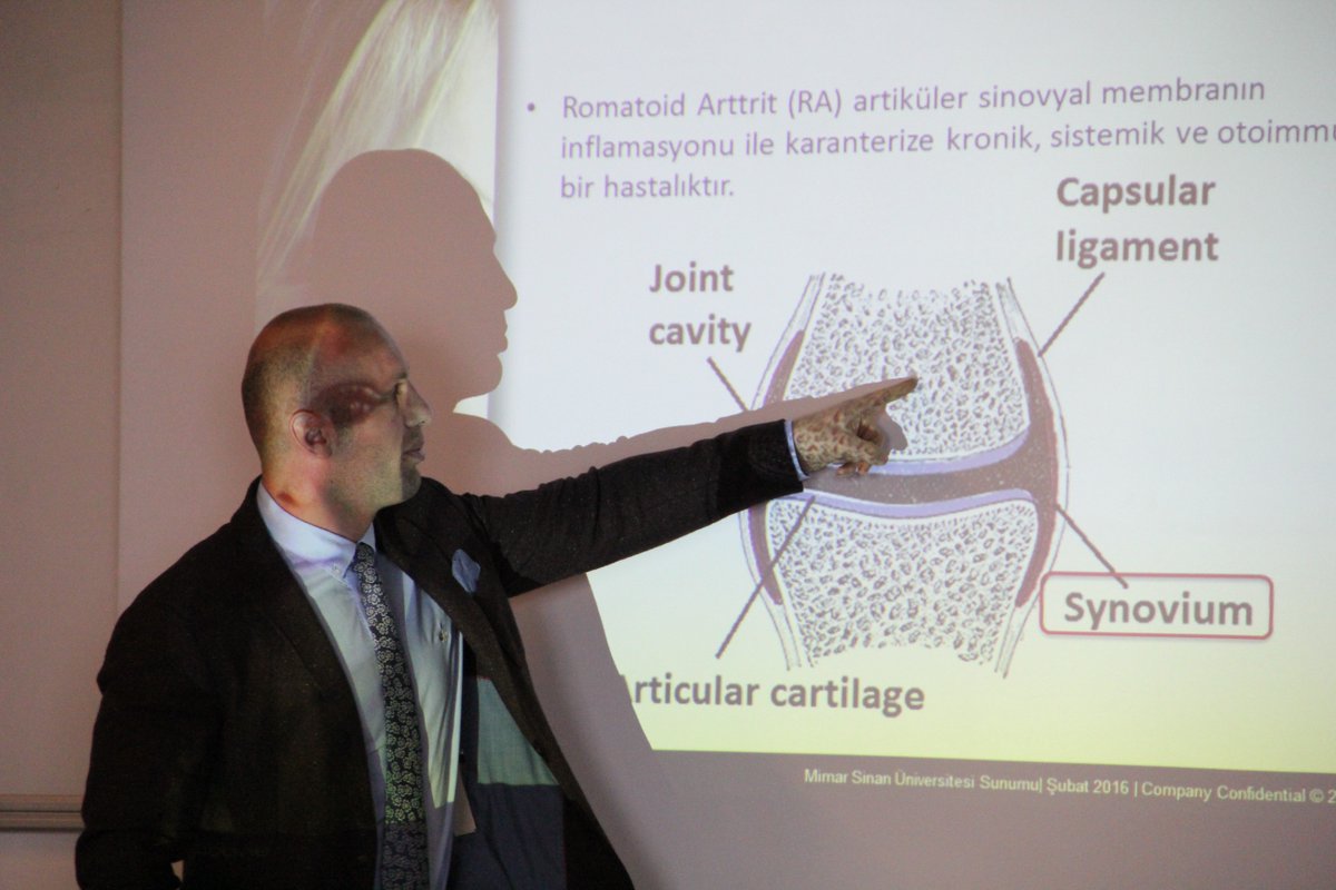 msgsuENTAS's tweet photo. 25.2.16 - @abbvie Proje disiplini dahilinde "Romatoid Artrid" rahatsızlığı ile ilgili bir sunum gerçekleştirdi. https://t.co/5ciyPvISzg