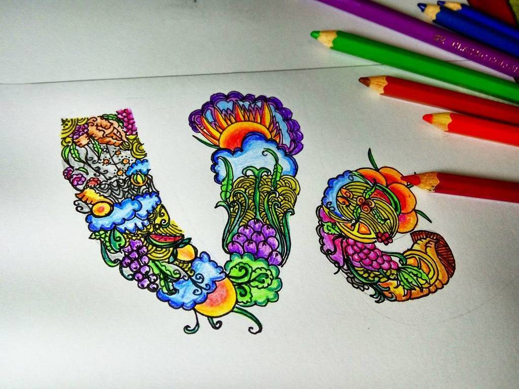 Druthersco's tweet photo. By veapurbasari Finalisasi hasil akhir...hahahhaa...
#initialname #handmadefont #colouringart https://t.co/zyHduYTEA3