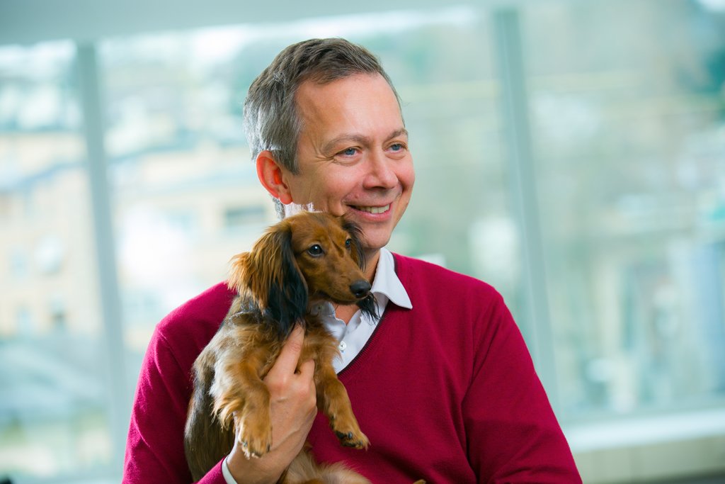 PurinaUK's tweet image. Meet Joy: for over 2yrs, this little dog has brought lots of joy to our CEO, Bernard's family. #WeAreBetterWithPets