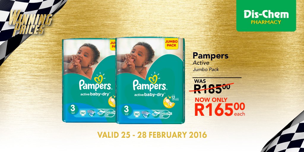 dischem pampers pants