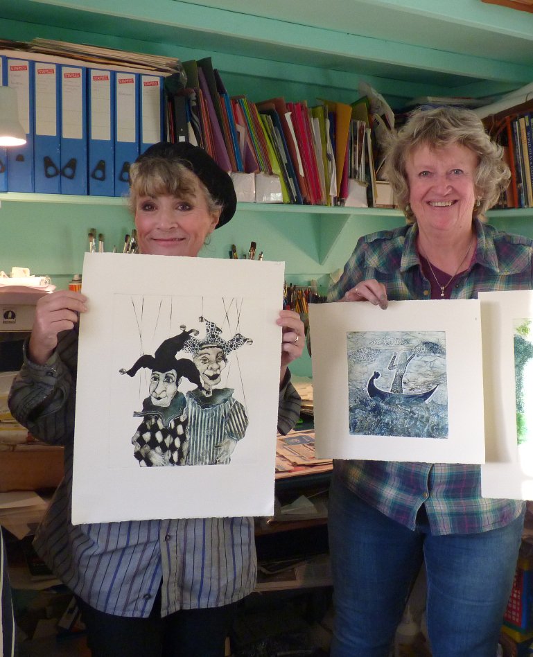KimMajorGeorge's tweet image. #Collagraph Masterclass &amp;amp; Practical Workshop: #Printing. August dates now available: buff.ly/1RWsTcC