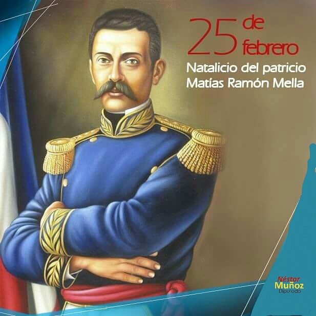 NestorMDiputado's tweet photo. Un día como hoy nació un hombre que dió todo por el cambio en nuestro país, Matías Ramón Mella padre de la patria https://t.co/YAGL0oOCyv
