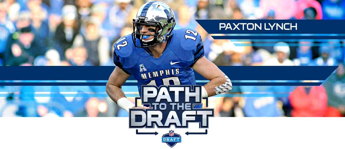 Memphis QB Paxton Lynch hoping first-round is no tall order.

Follow his #PathtotheDraft: bit.ly/1Qg5lhK