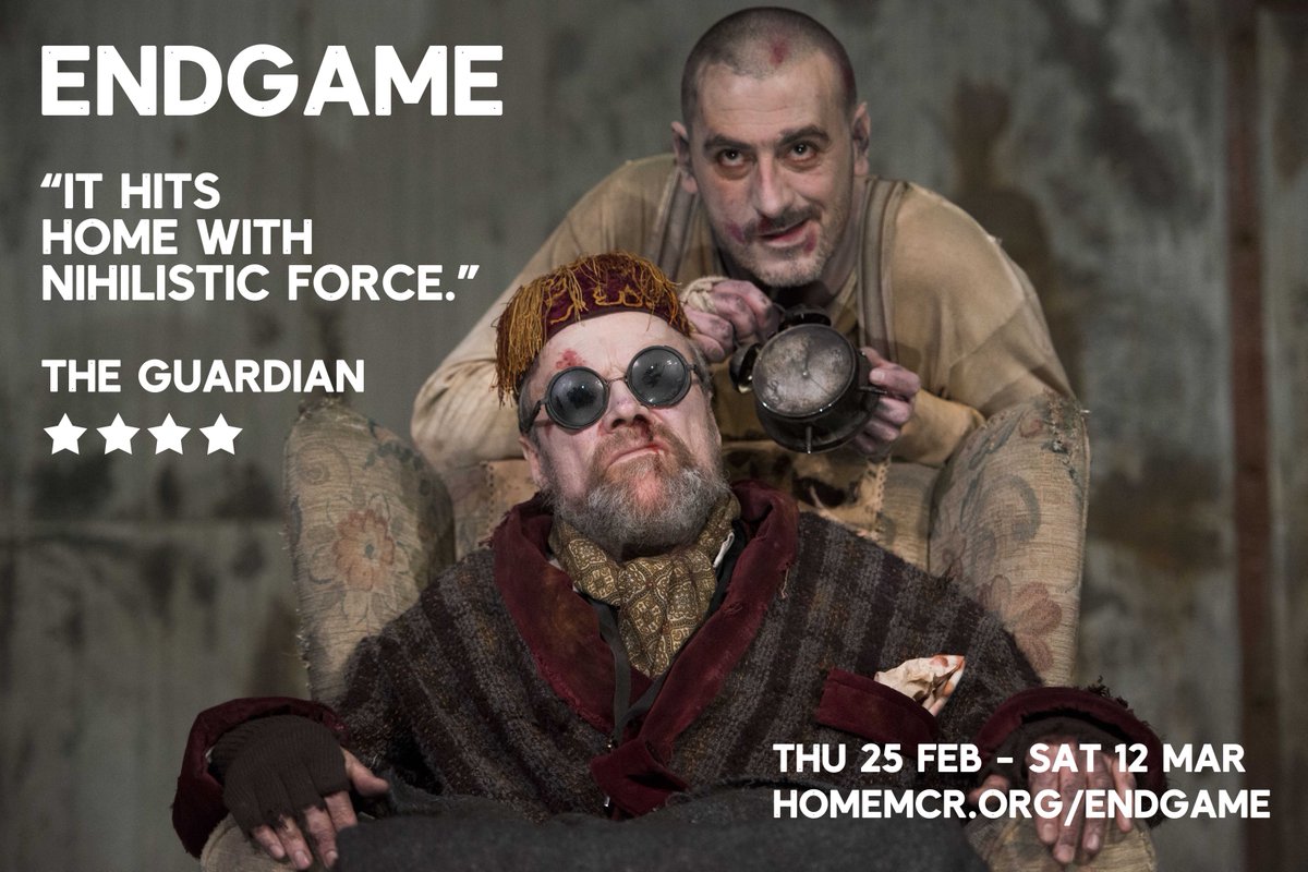 #Endgame opens tonight starring <a href="/itvcorrie/">Coronation Street</a>’s David Neilson &amp; Chris Gascoyne. We can't wait! bit.ly/1J2QDCq