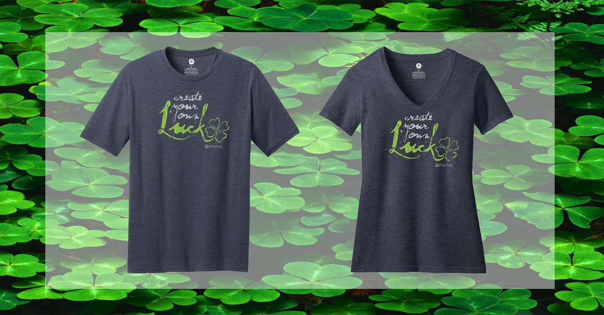 b lucky this St. Patrick's Day w/ our Limited Edition "create your own luck" tee!

Shop now: bit.ly/1QF19tS
