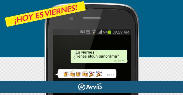 Avvio_Chile's tweet photo. Si no tiene #PanorAvvio, llame a sus amigos :D https://t.co/r06NkjVMkw