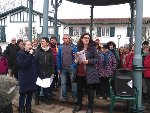 MediabaskInfo's tweet photo. "Nous continuerons notre combat jusqu'à la libération du dernier détenu basque" #SOSlorentxa https://t.co/NgRPoxIVLD