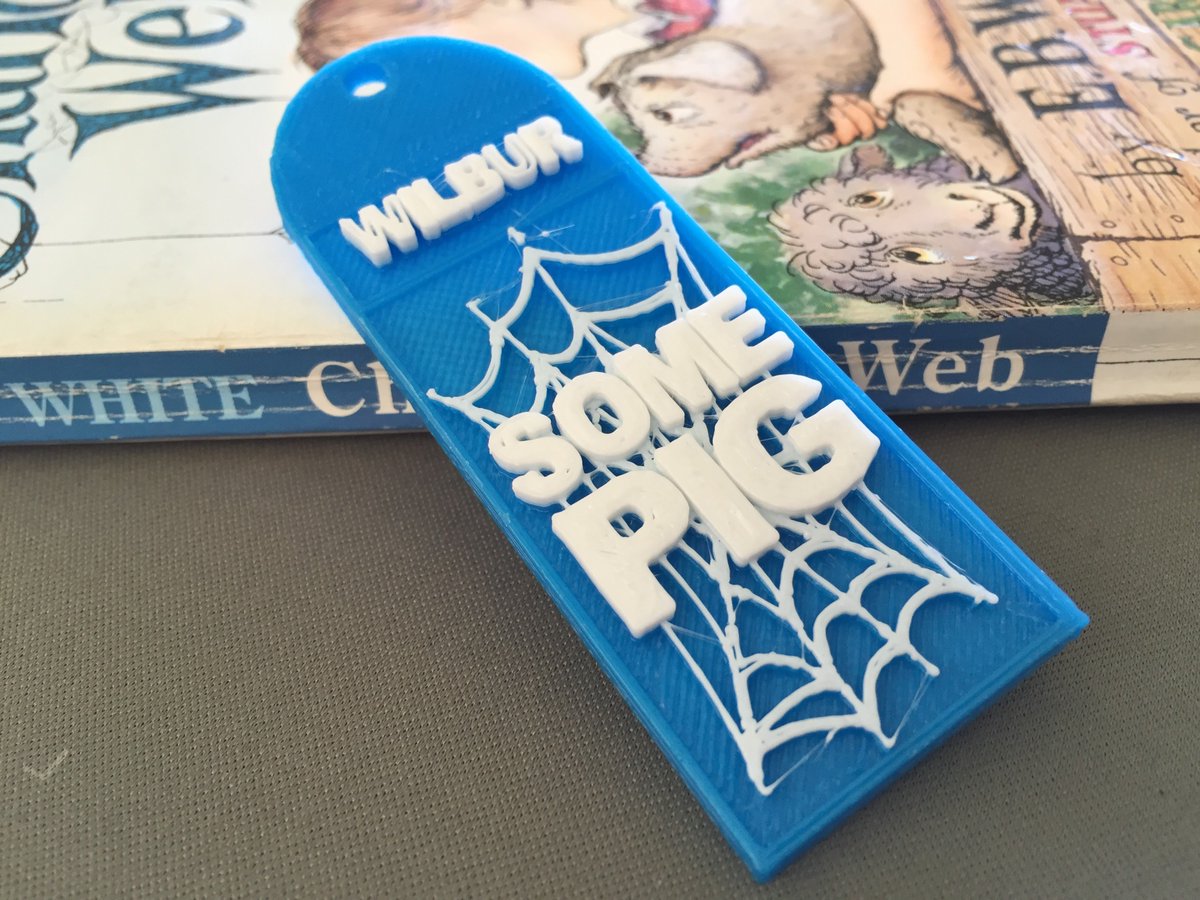 MrKindergarten's tweet photo. My latest #MakerEdChallenge lesson combines #3dprinting, reading, & keychains! https://t.co/ZLKsWp3sMe @thingiverse https://t.co/uk9fXpsg5p