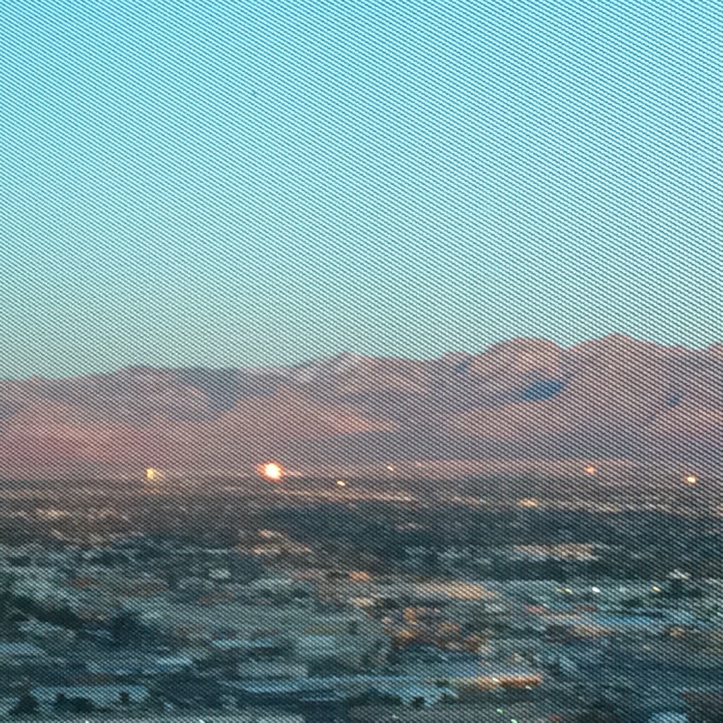 Koolbeck's tweet image. Watching sunrise over the mountains and prepping for the last day of @AACTE&apos;s Annual Meeting #AACTE16