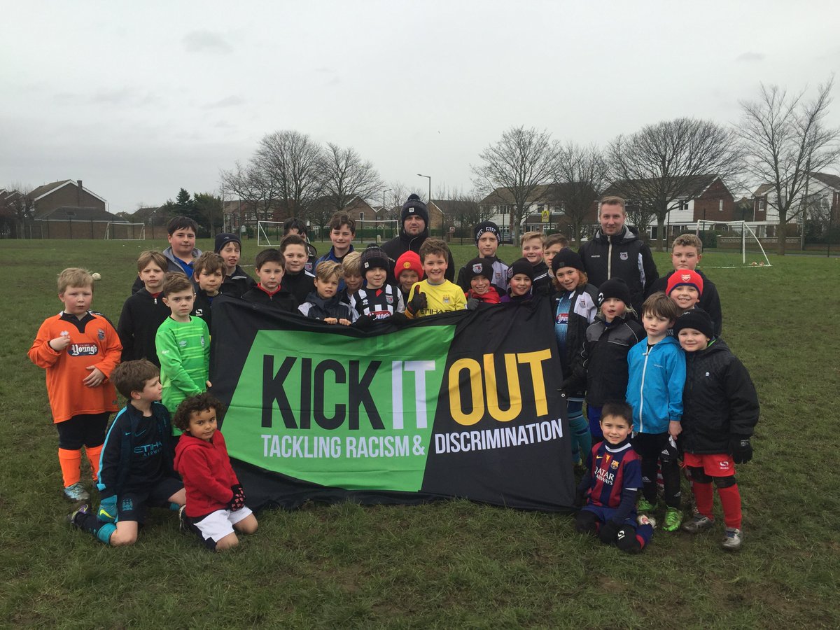 GT_Found's tweet photo. This week marks our @kickitout social action week. @officialgtfc #KickItOut #NoToRacialism
https://t.co/53855Aigpq https://t.co/sVnWV1zOYb
