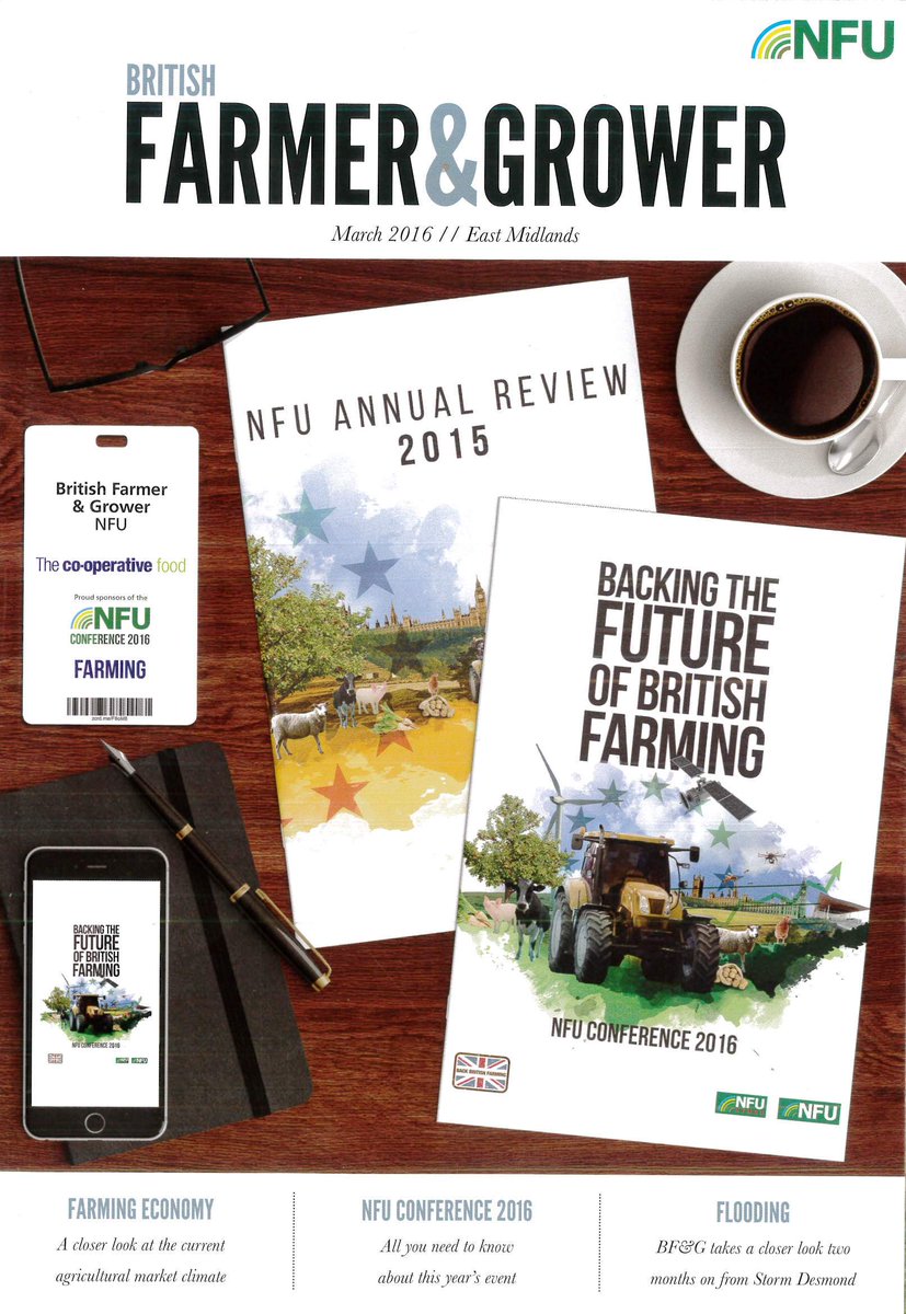 March issue of <a href="/NFUBFGmag/">BF&G magazine</a> now in Library for #Agriculture students <a href="/MoultonCollege/">Moulton College</a> #NFU16