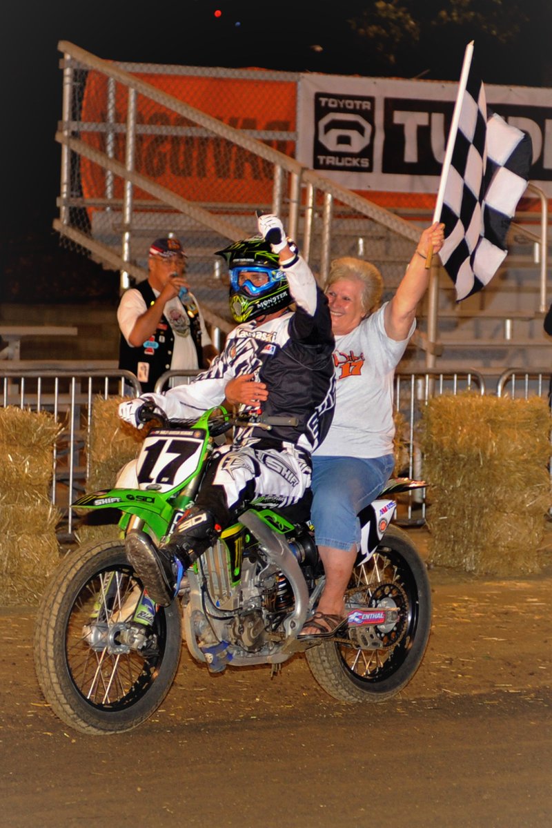 #tbt to '11 when <a href="/henry_wiles/">Henry Wiles</a> took home the victory during round 15 at the Springfield ST on his Kawasaki KX450F