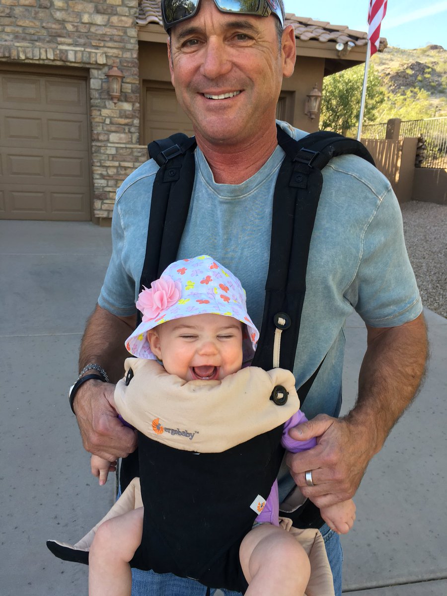 MichelleCRandF's tweet photo. He may have lost his man card but gained his grandpa card. #grandpacard https://t.co/V53fU9Pb06