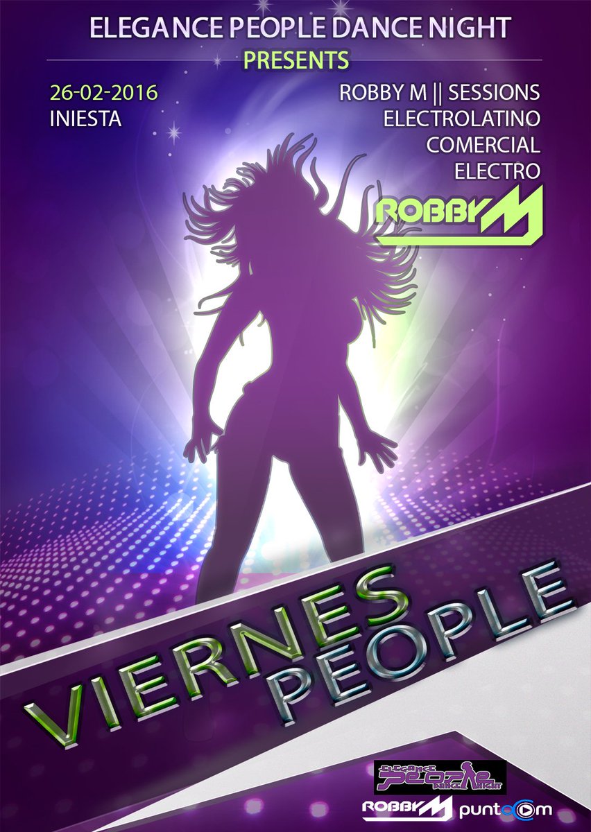 ¡Este finde toca fiesta! 
-Vier26: <a href="/DiscoPuntoCom/">Disco PuntoCom</a> 
-Sab27: @ElegancePeopleDanceNight 
👽👽👽👽💃👽👽👽👽
