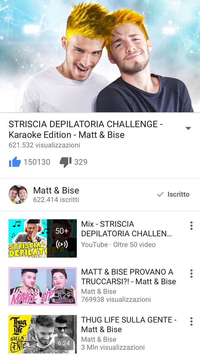 TGSTAL's tweet photo. @MatteoPelusi @ValeBise                            Vi toccaaa😂💕 https://t.co/95PgI59eG4